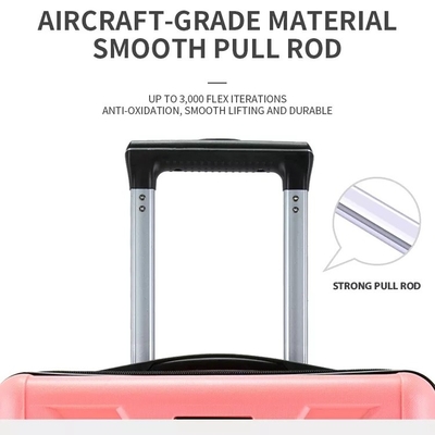 ซับในโพลีเอสเตอร์ Hard Shell ชุดกระเป๋าเดินทาง 24'' Trolley Suitcase Tsa ล็อคกระเป๋าเดินทาง 3 ชิ้น Pp ดำเนินการต่อ
