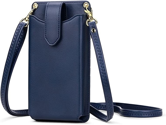 Small Cellphone Crossbody Wallet วัสดุหนังสังเคราะห์ที่วางโทรศัพท์มือถือ