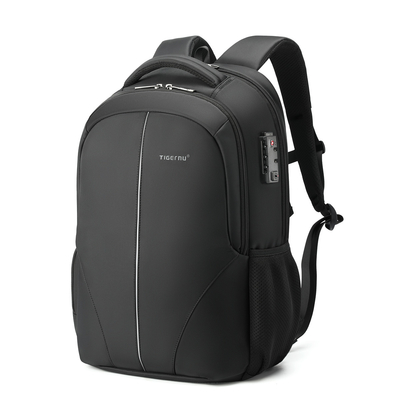 T-B3105 4A กระเป๋าเป้เดินทางเพื่อธุรกิจกลางแจ้งสำหรับผู้ชายที่ขยายได้ดำเนินการด้วย USB ป้องกันการโจรกรรม